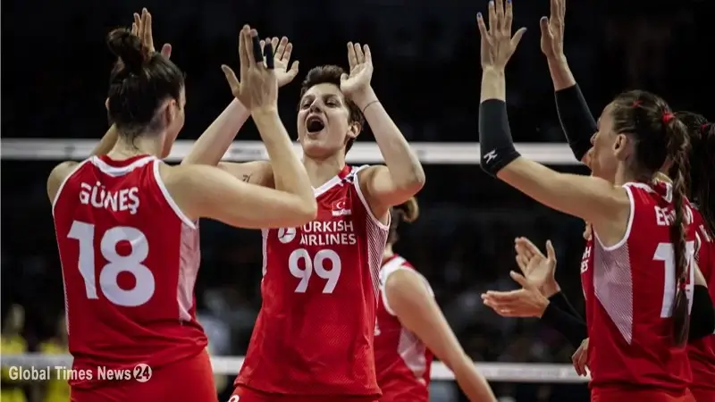 Turkish women's volleyball team starts Nations League campaign