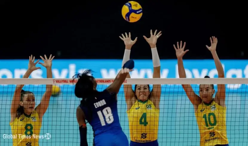 Brazil, Serbia to vie for 2022 women's volleyball world title
