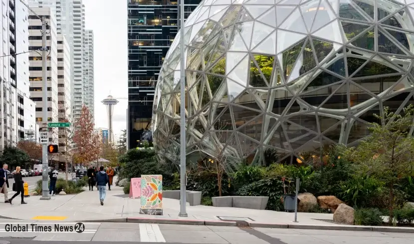 Amazon halts corporate hiring amid 'uncertainty' in US economy