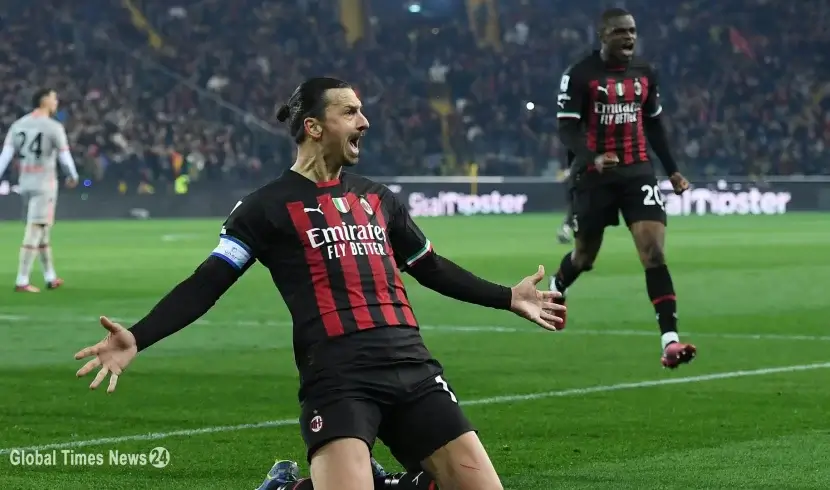 Ibrahimovic becomes Italian Serie A’s oldest goal scorer but