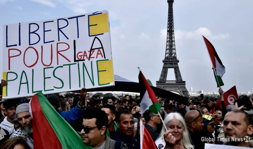 Paris accueille un grand rassemblement de soutien aux Palestiniens, vendredi 8 juillet