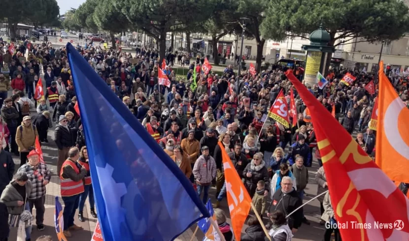 Châtellerault : plus de 2.000 manifestants contre la réforme des retraites