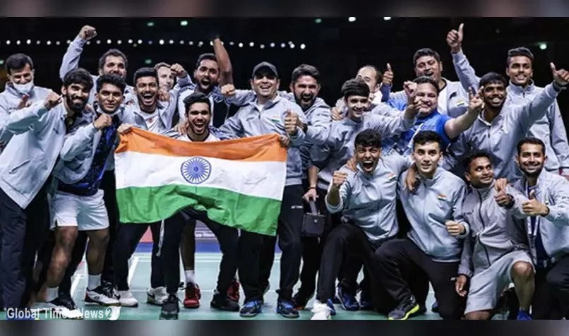 भारत ने पहली बार जीता थॉमस कप