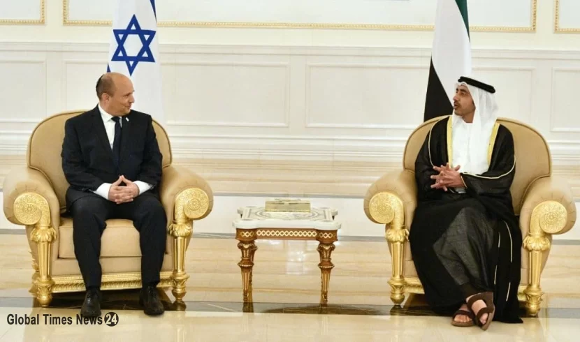 इजरायल के प्रधानमंत्री अचानक पहुँचे UAE, ईरान है वार्ता का मुख्य मुद्दा