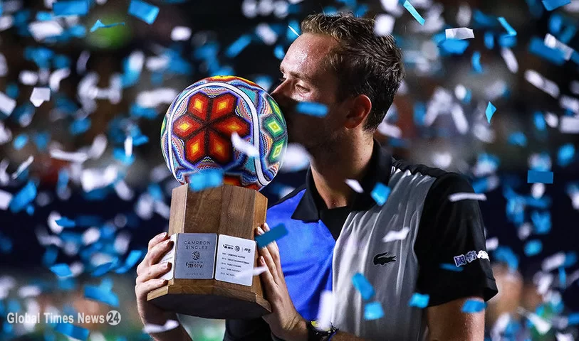 Даниил Медведев выиграл турнир в Мексике