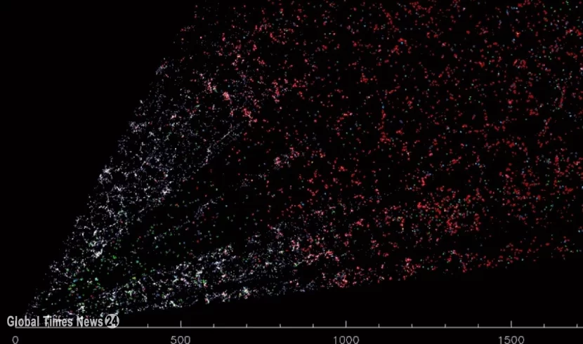 Астрономы создали карту Вселенной с 200 тысячами галактик