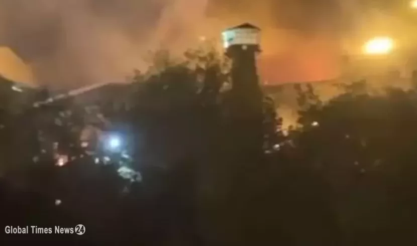 Tahran'da Evin Cezaevinde yangın çıktı