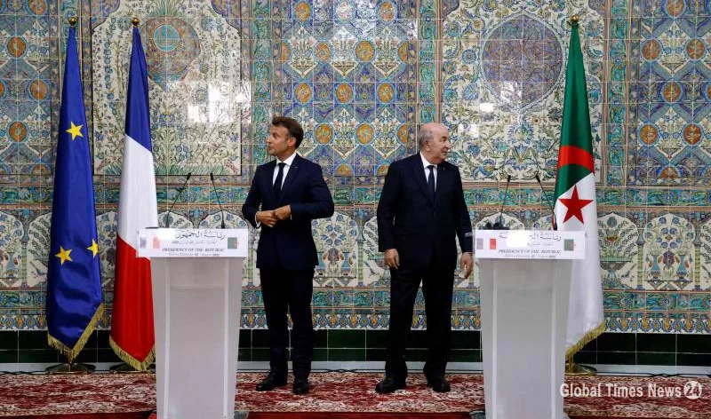 فرانس کے میکرون نے نئے معاہدے کے ساتھ الجزائر کا دورہ ختم کیا