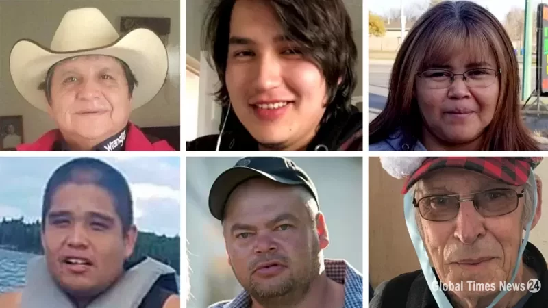 کینیڈا میں چاقو کے وار سے ہلاک ہونے والے دس افراد کی شناخت ہو گئی